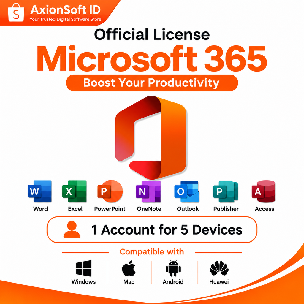 Microsoft Office 365 Original Account 5 Device Request Username Windows Mac iPad Android