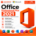 Official Lifetime Microsoft Office 2021 Pro Plus License – Full Features (Word, Excel, PowerPoint) – Supports VBA & VB
