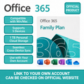 Microsoft Office 365 Family Subscription – 1 year, 1 user, 5 devices, 1TB OneDrive storage